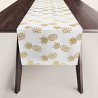 Gold Pineapple Pattern Table Runner Gallery Image 1