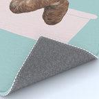 Sloth in Bathtub  Rug Gallery Image 4