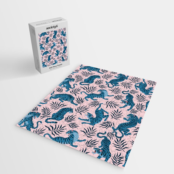 Blue asian tigers Jigsaw Puzzle Gallery Image 2