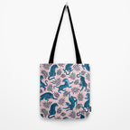 Blue asian tigers Tote Bag Gallery Image 2
