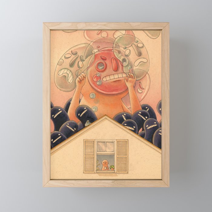 Strange Feeling Mini Art Print Gallery Image 1