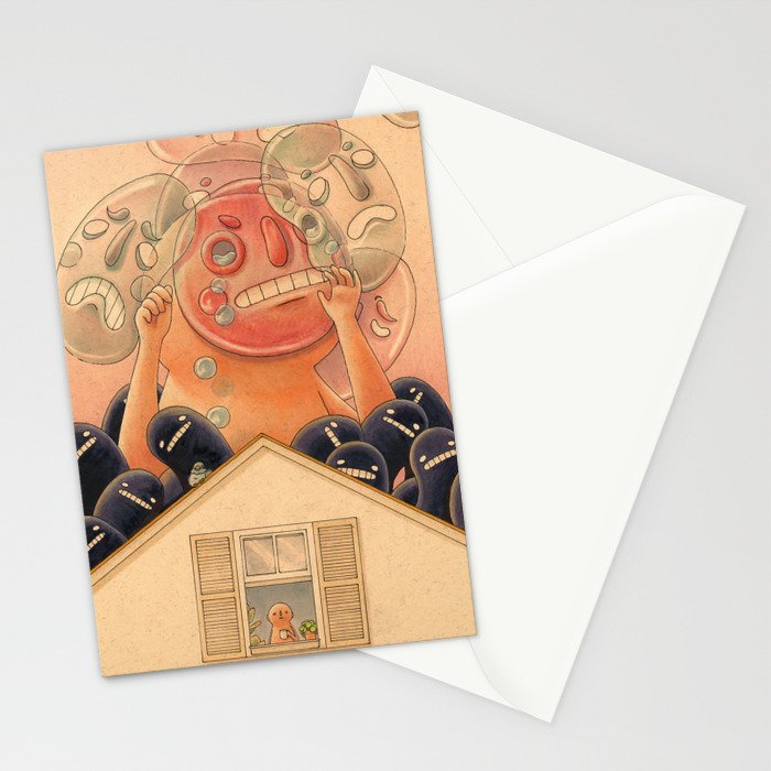 Strange Feeling Stationery Card Gallery Image 2