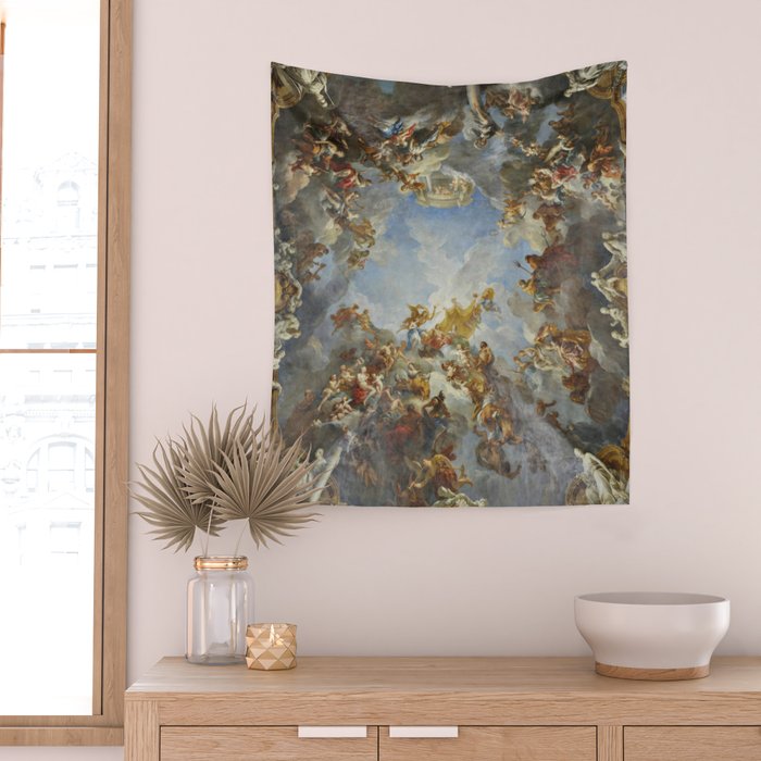 The Apotheosis of Hercules Versailles Palace Ceiling Mural Wall Tapestry Gallery Image 2