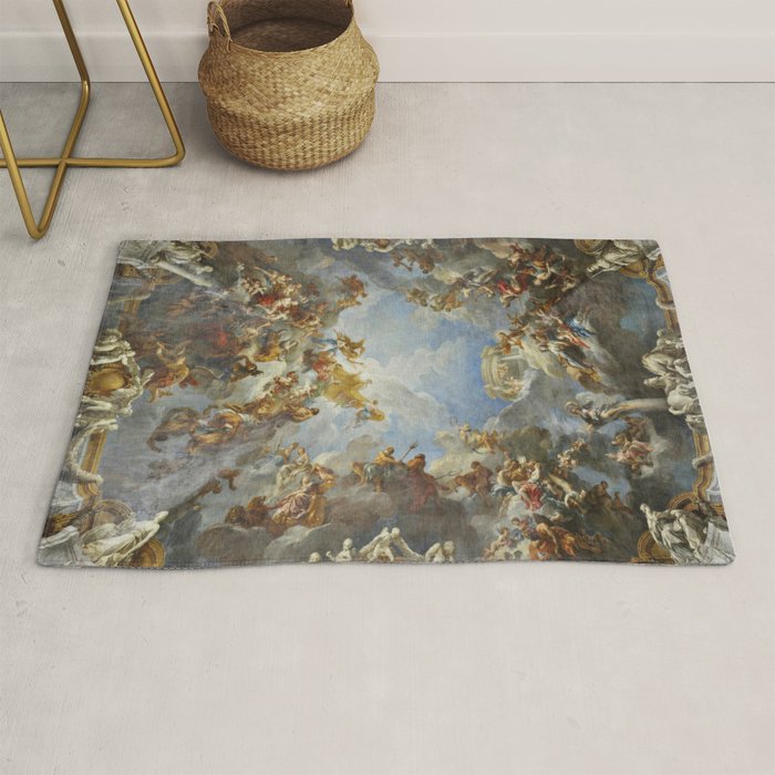 The Apotheosis of Hercules Versailles Palace Ceiling Mural Rug Gallery Image 1