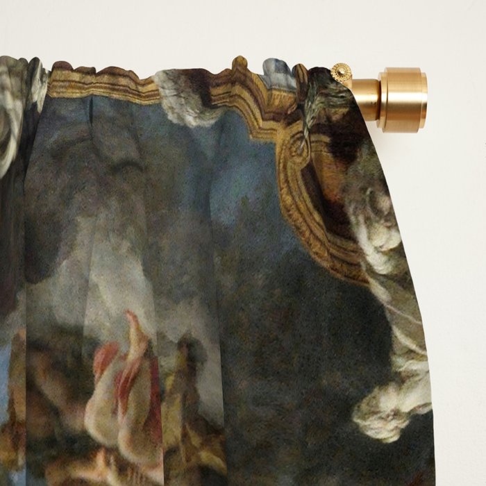 The Apotheosis of Hercules Versailles Palace Ceiling Mural Window Curtain Gallery Image 2