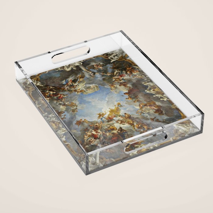 The Apotheosis of Hercules Versailles Palace Ceiling Mural Acrylic Tray Gallery Image 1