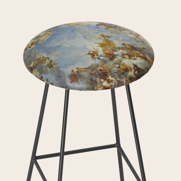 The Apotheosis of Hercules Versailles Palace Ceiling Mural Stool Gallery Image 2