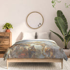 The Apotheosis of Hercules Versailles Palace Ceiling Mural Comforter Gallery Image 3