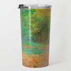 Claude Monet - The Undergrowth in the Forest of Saint-Germain (1882) Travel Mug Gallery Image 3