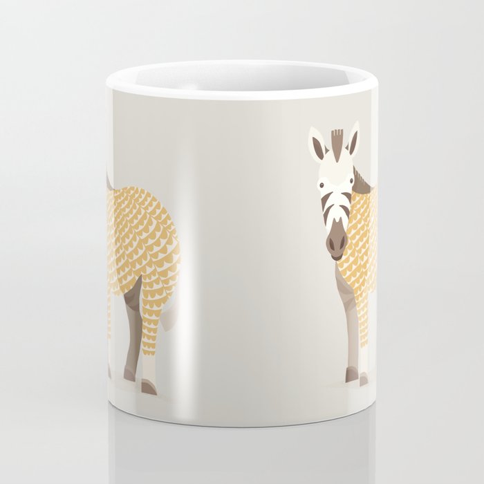 Whimsical Zebra Coffee Mug Gallery Image 4