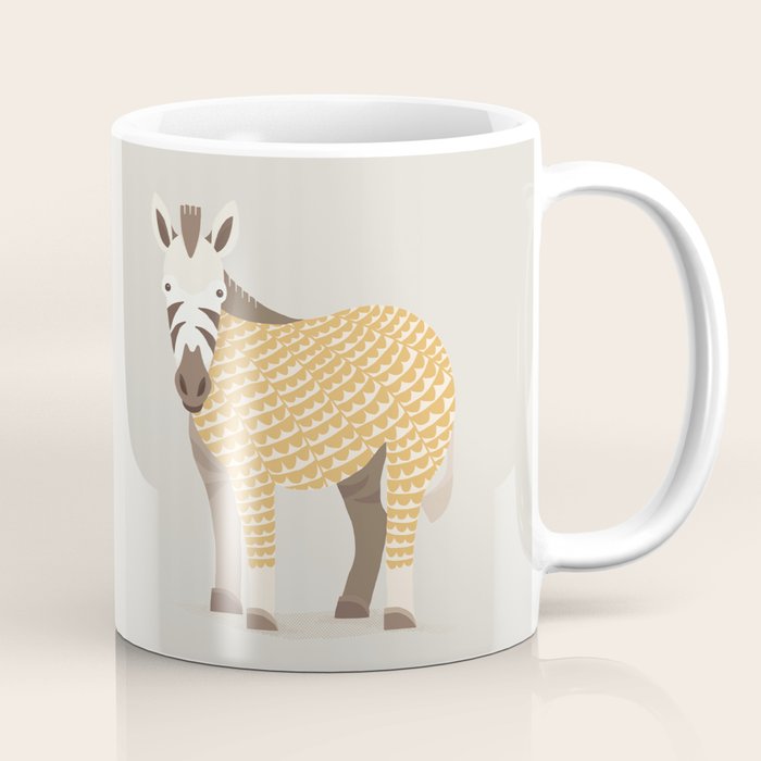 Whimsical Zebra Coffee Mug Gallery Image 1