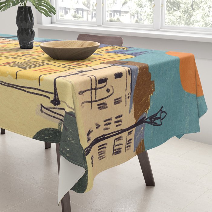 Liberty Square Tablecloth Gallery Image 3