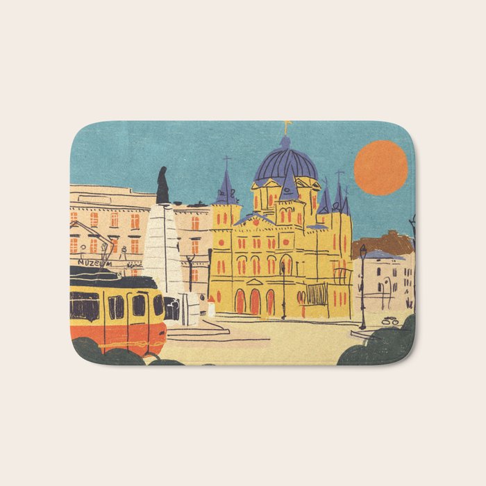 Liberty Square Bath Mat Gallery Image 1