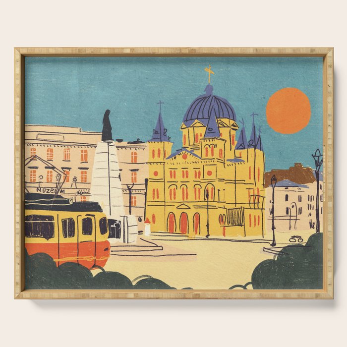 Liberty Square Serving Tray Gallery Image 1
