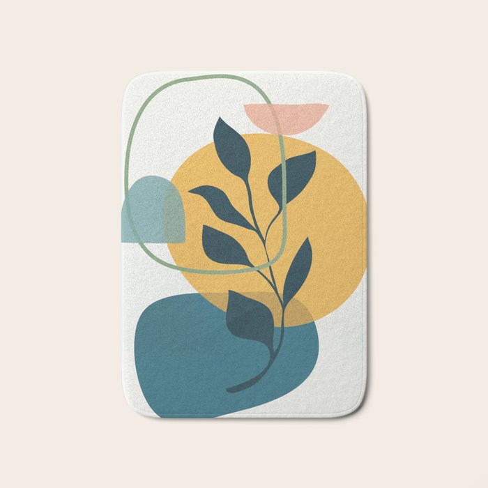 Abstract Modern Art 16 Bath Mat Gallery Image 1