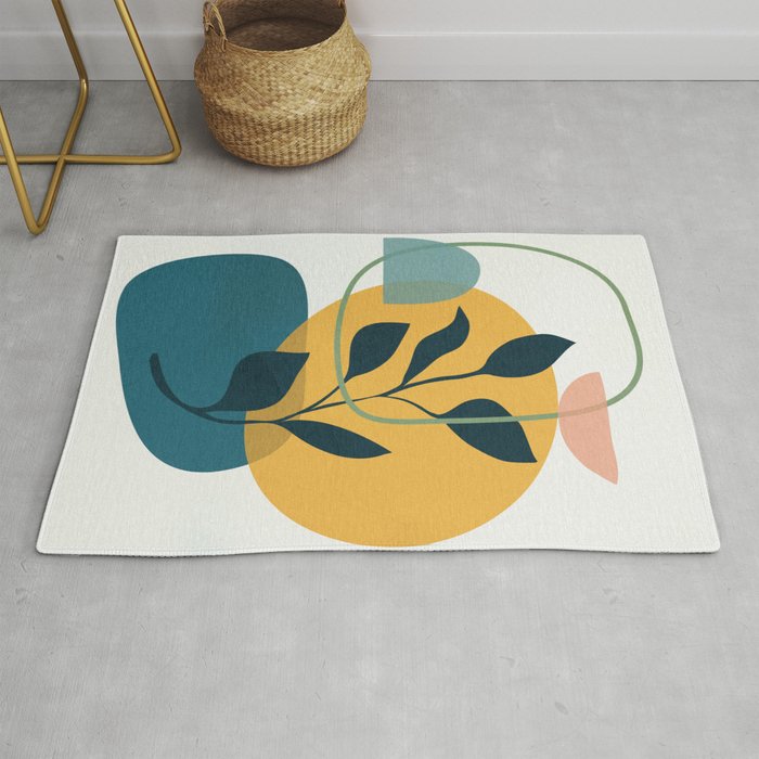 Abstract Modern Art 16 Rug Gallery Image 1