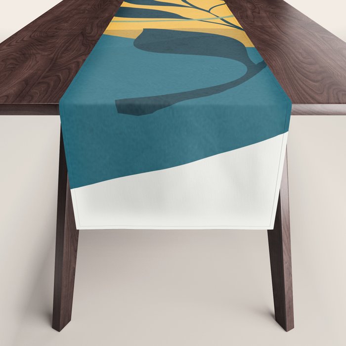 Abstract Modern Art 16 Table Runner Gallery Image 1