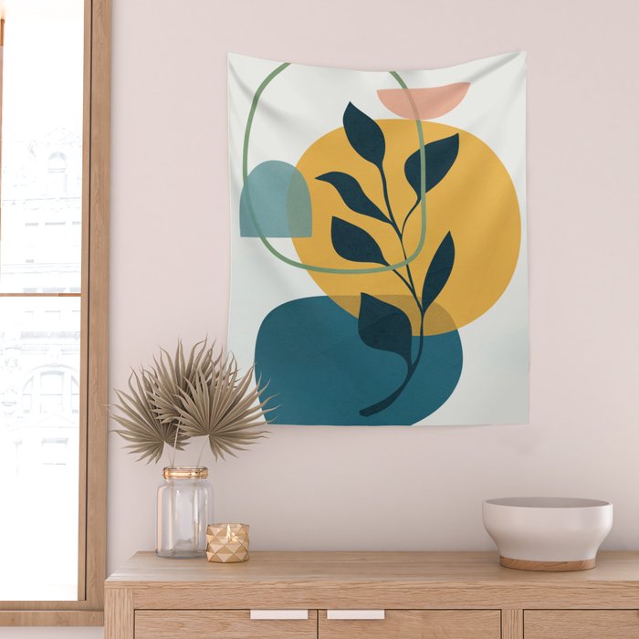 Abstract Modern Art 16 Wall Tapestry Gallery Image 2