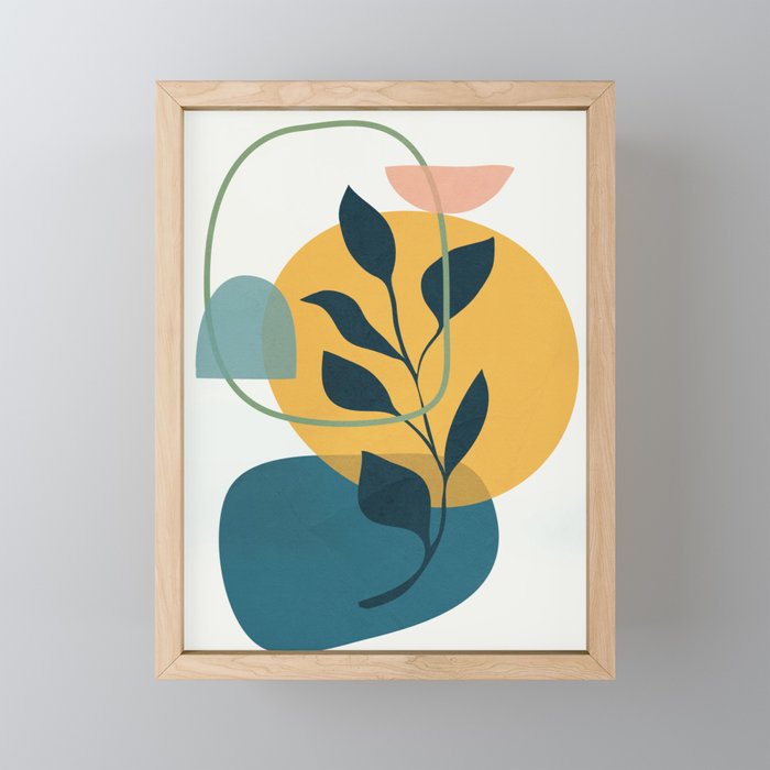 Abstract Modern Art 16 Mini Art Print Gallery Image 1