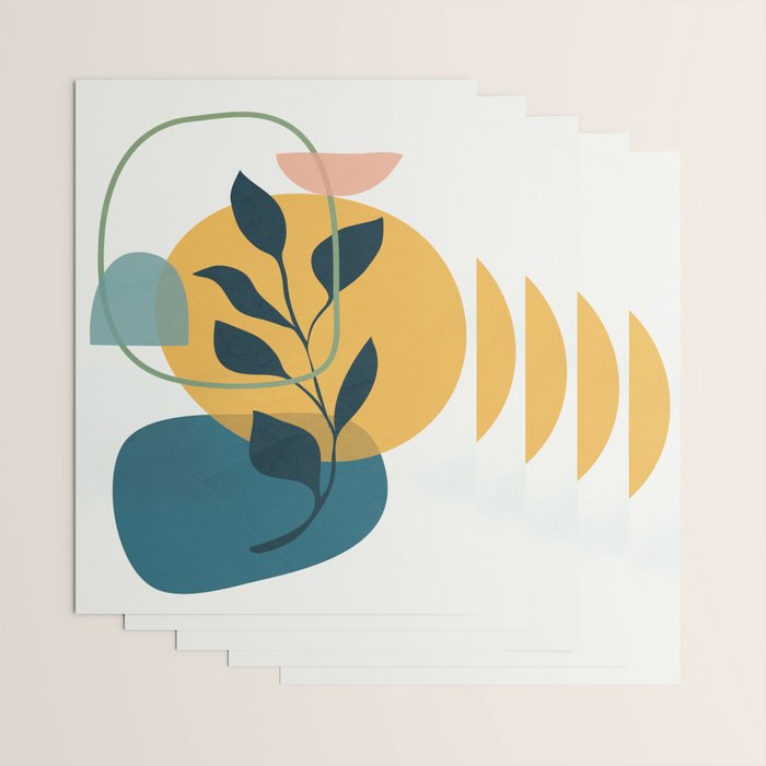 Abstract Modern Art 16 Wrapping Paper Gallery Image 3