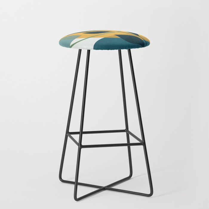 Abstract Modern Art 16 Stool Gallery Image 1