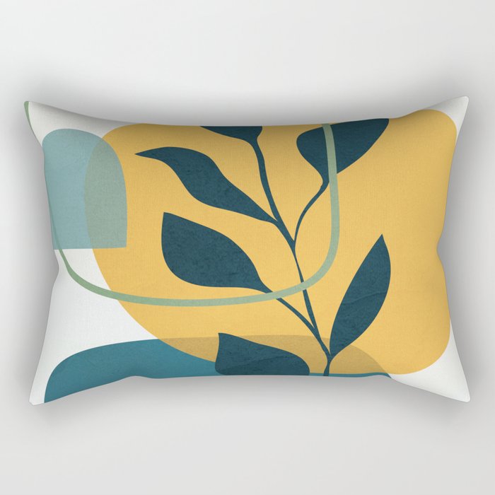 Abstract Modern Art 16 Rectangular Pillow Gallery Image 2