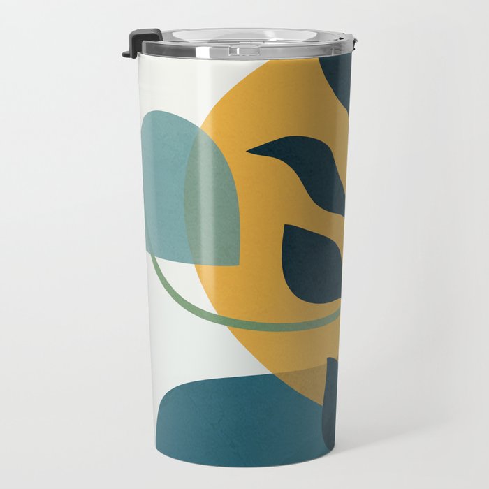 Abstract Modern Art 16 Travel Mug Gallery Image 3