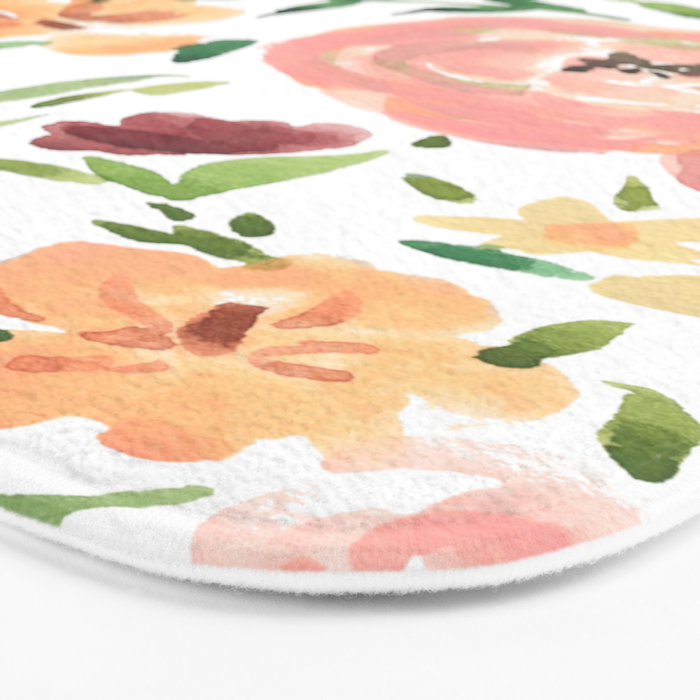 Roses by Sabina Fenn Bath Mat Gallery Image 3