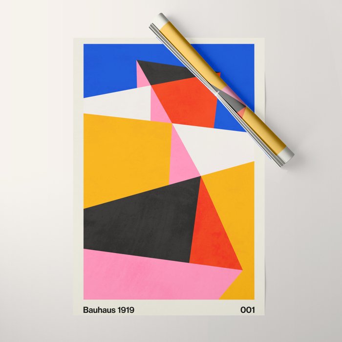 BAUHAUS 001 Wrapping Paper Gallery Image 1