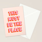 This Must Be The Place: The Peach Edition Stationery Card Gallery Image 2