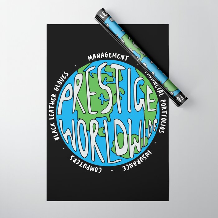 Prestige Worldwide Enterprise, The First Word In Entertainment, Step Brothers Original Design for Wa Wrapping Paper Gallery Image 1