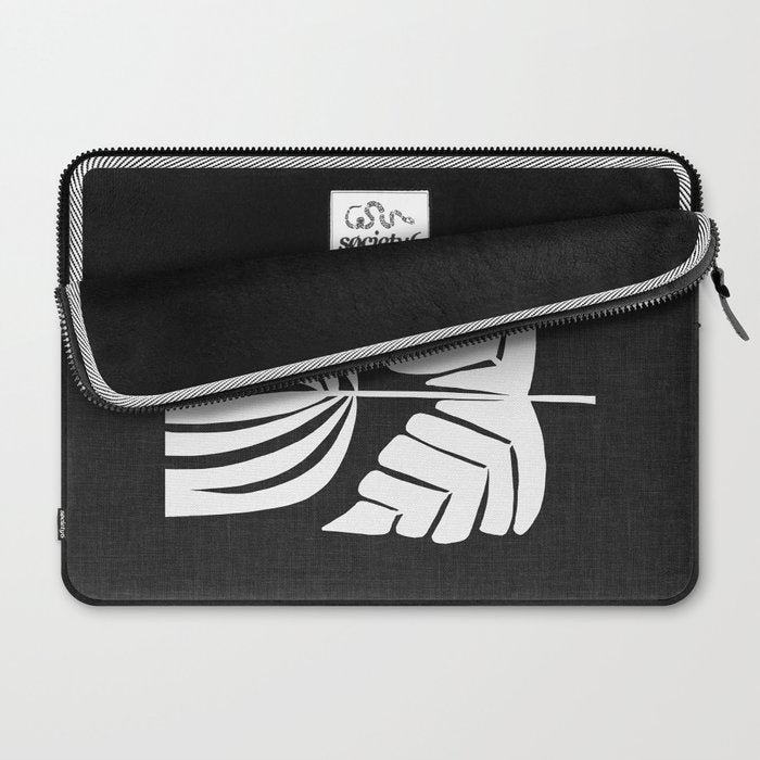 Double Leaf Bell Bloom ii Laptop Sleeve Gallery Image 2