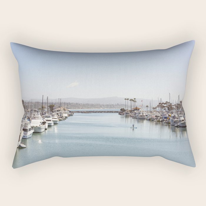 Dana Point Harbor California Photography Rectangular Pillow Gallery Image 2