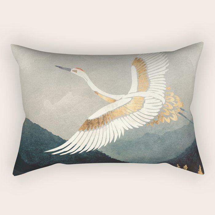 Elegant Flight Rectangular Pillow Gallery Image 1