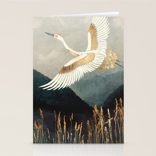 Elegant Flight Stationery Card Gallery Image 2