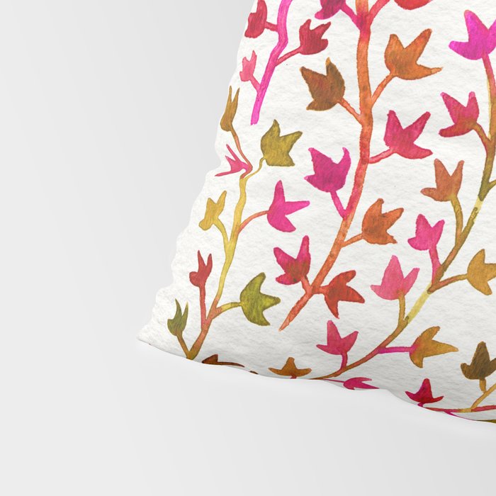 Pink Ivy Pillow Sham Gallery Image 4