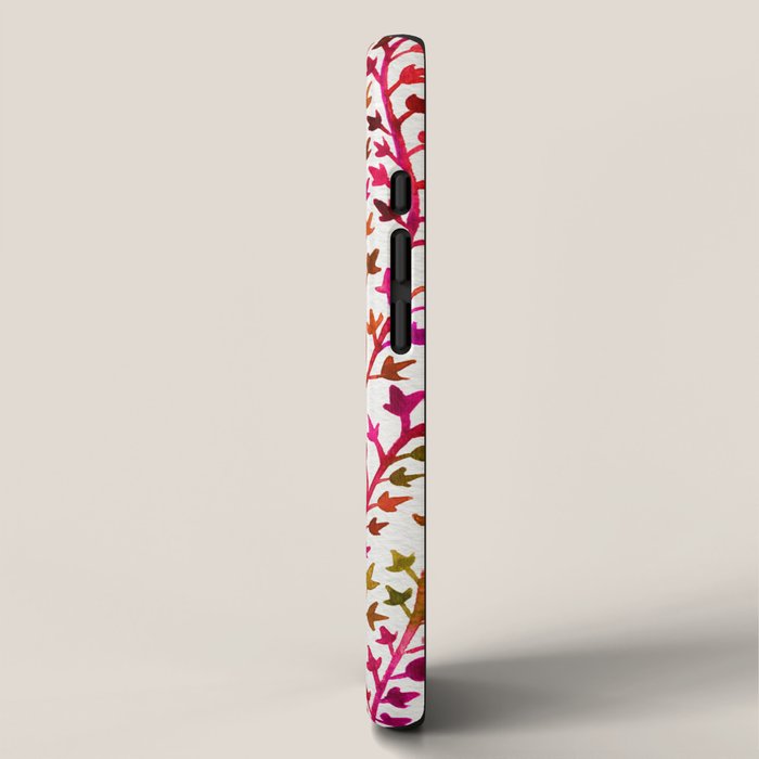 Pink Ivy iPhone Case Gallery Image 2