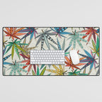 boho weed light Desk Mat Gallery Image 1