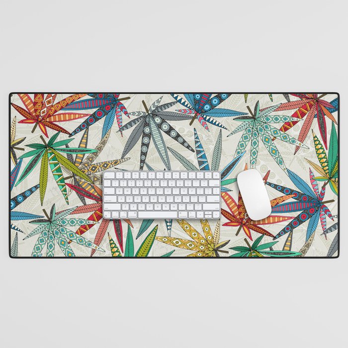 boho weed light Desk Mat Gallery Image 1
