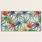 boho weed light Desk Mat Gallery Image 3