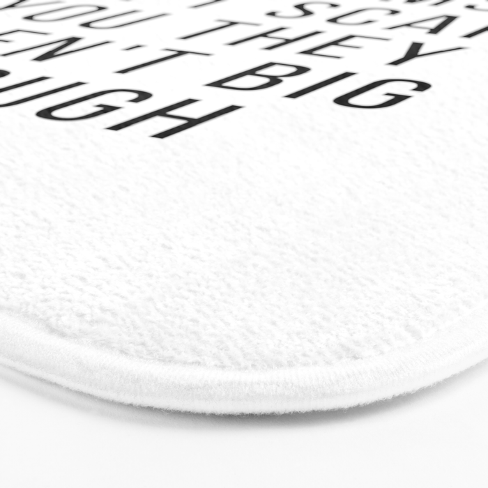 If your dreams dont scare you they arent big enough Bath Mat Gallery Image 3