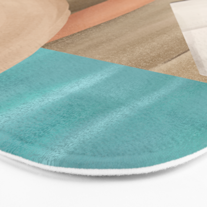 On the edge of the Pool II Bath Mat Gallery Image 3