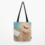 On the edge of the Pool II Tote Bag Gallery Image 2