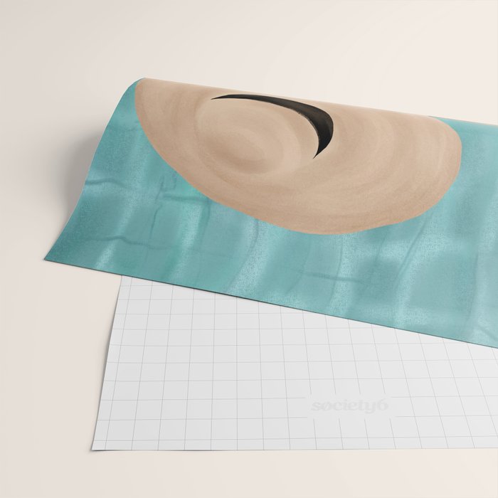 On the edge of the Pool II Wrapping Paper Gallery Image 2