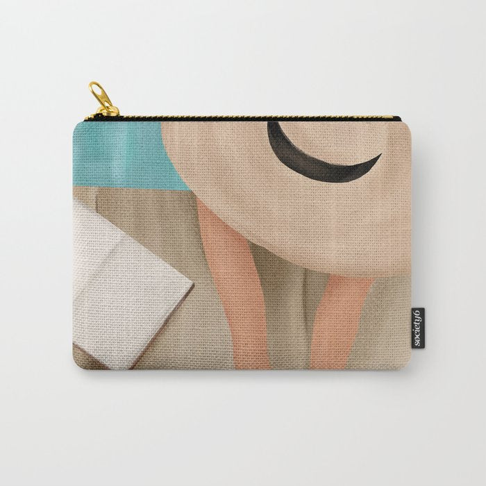 On the edge of the Pool II Carry All Pouch Gallery Image 1
