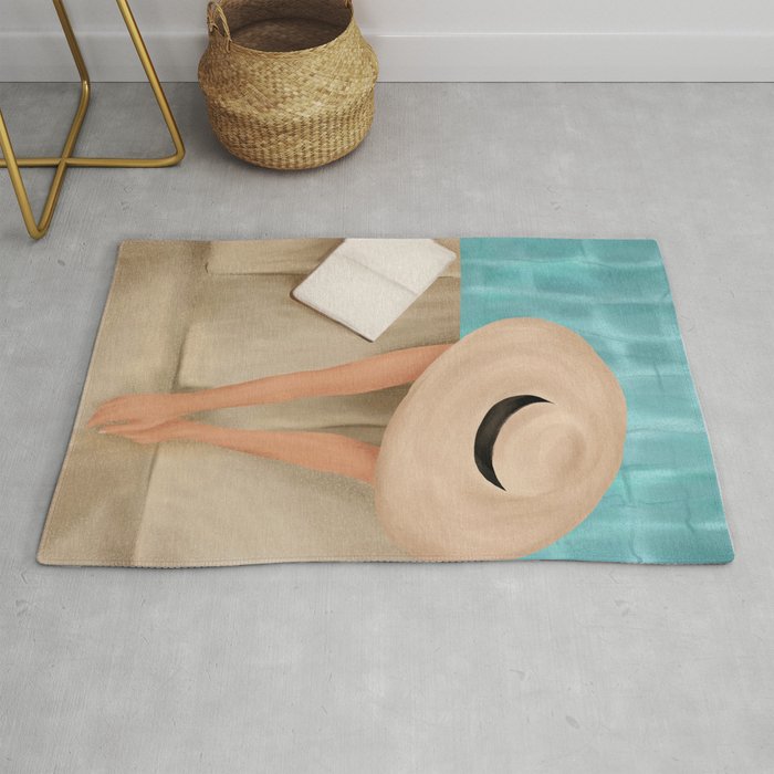 On the edge of the Pool II Rug Gallery Image 1