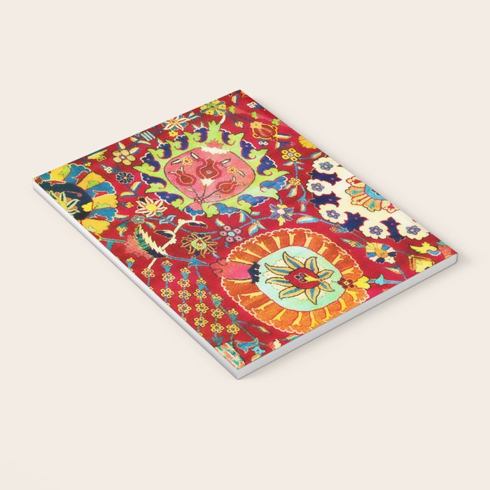 Kirman 17th Century Vase Carpet Print Notebook Gallery Image 3
