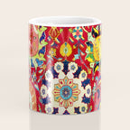 Kirman 17th Century Vase Carpet Print Coffee Mug Gallery Image 4
