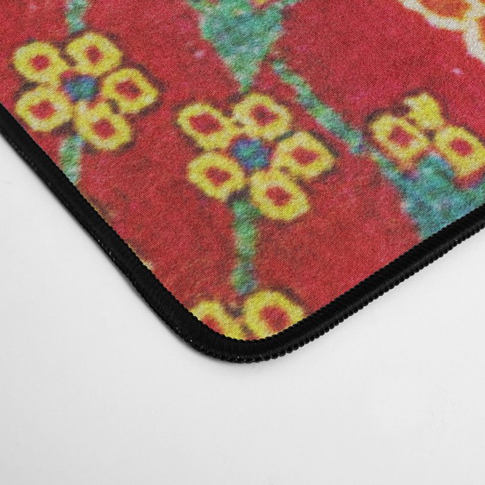 Kirman 17th Century Vase Carpet Print Desk Mat Gallery Image 4