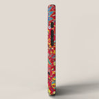 Kirman 17th Century Vase Carpet Print iPhone Case Gallery Image 2